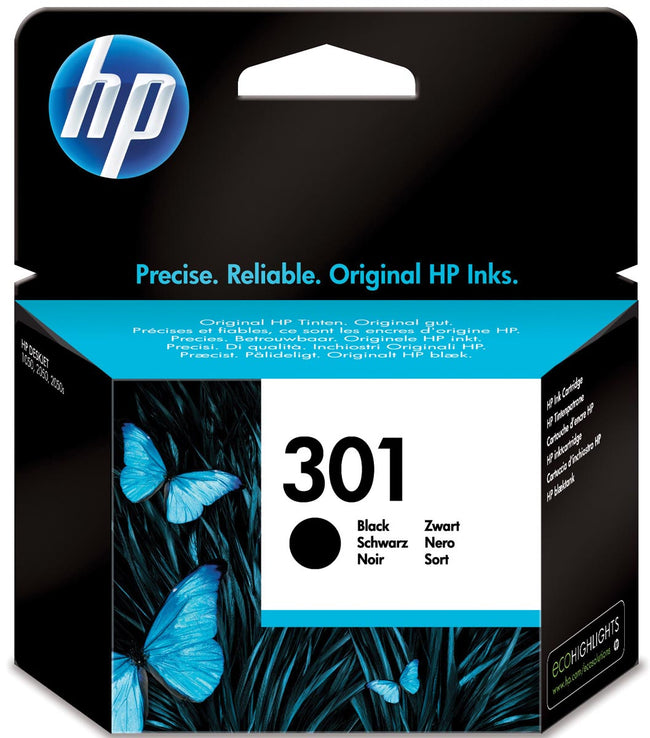 HP - Cartuccia d'inchiostro ch561ee 301 nero