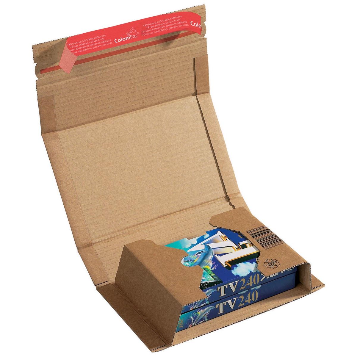 Colompac - shipping box CP020, ft 21.7 x 15.5 x 6 cm, brown