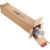 Colompac - rectangular shipping tube, ft 705 x 108 x 108 mm, brown