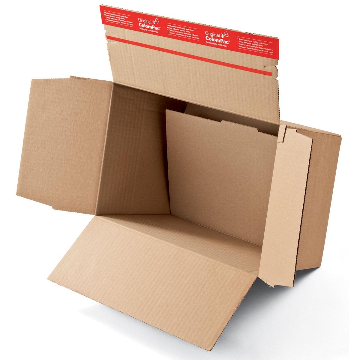 Colompac -   verzenddoos CP141, ft 22,9 x 16,4 x 5 11,5 cm, bruin
