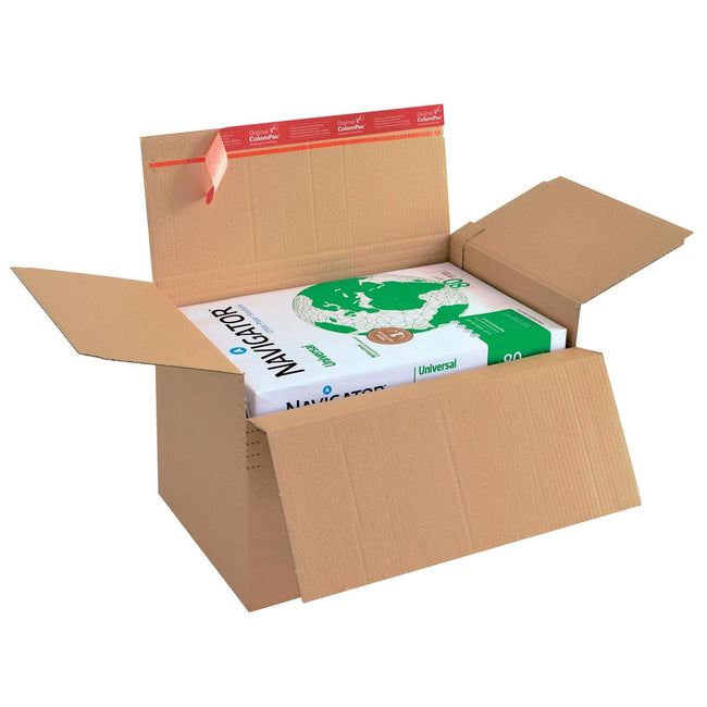 Colompac - shipping box CP141, ft 30.5 x 22.8 x 7 -16 cm, brown