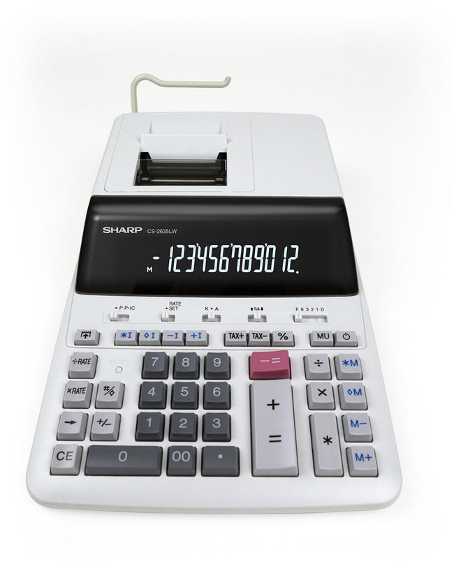 Sharp -  bureaurekenmachine CS-2635LW