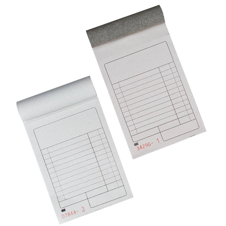 Galleria - blocco registratore di cassa, ft 10 x 16 cm, senza retro in cartone