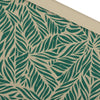 Gift wrapping paper 30cm 100m 65gr/m brown kraft with green palm leaves