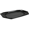 Catering tray ps 43cm 8 corner black 100 pieces