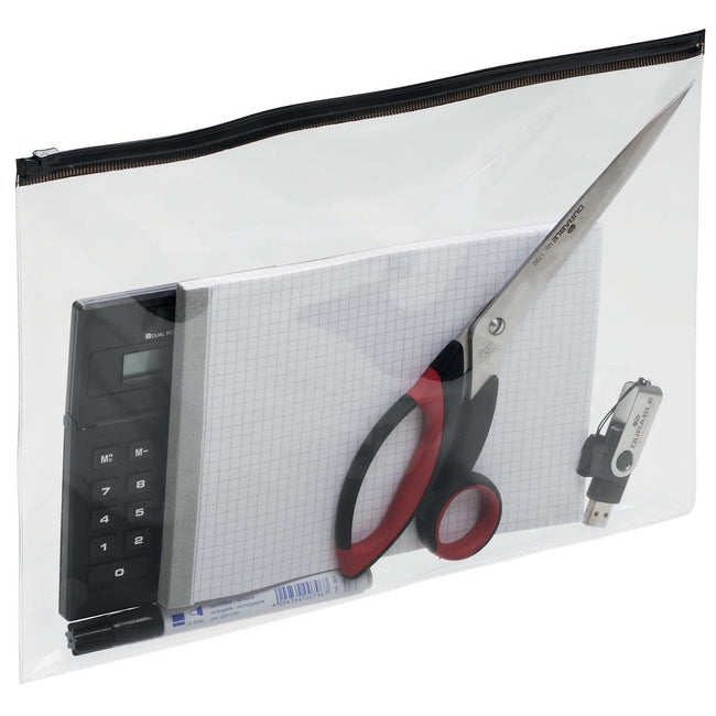 Durable -  documentenmap Zip bag voor ft A4, pak van 5 stuks