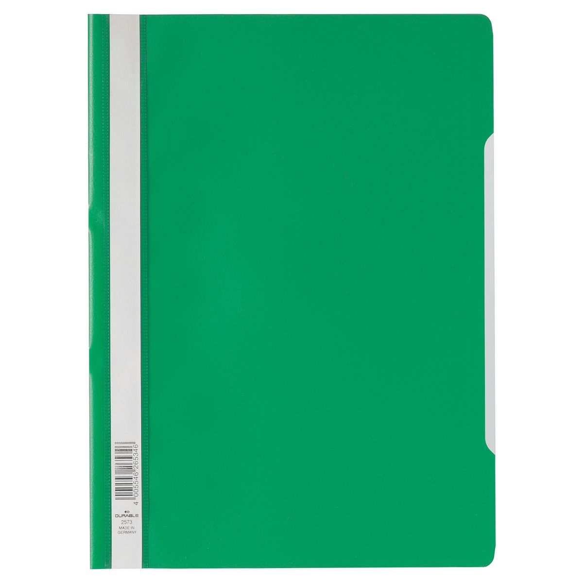 Durable -  snelhechtmap ft A4 groen