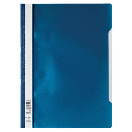 Durable -  snelhechtmap ft A4 donkerblauw