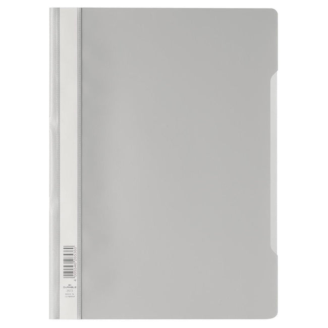 Langlebig – Schnellhefter A4 grau