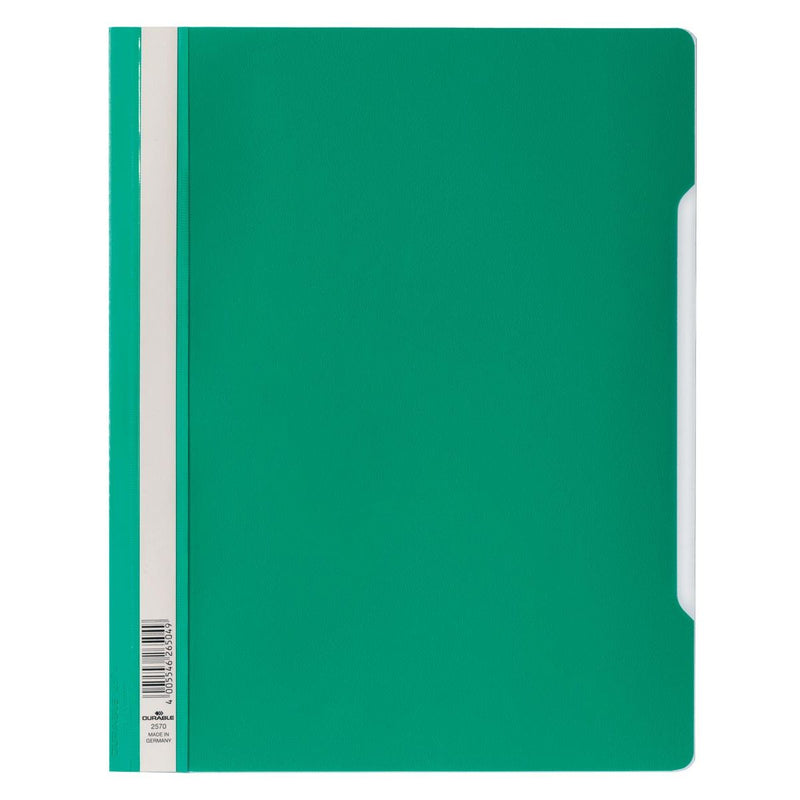 Durable - Quick attacher A4 PVC green