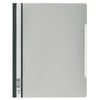 Durevole: attacco rapido A4 in PVC grigio