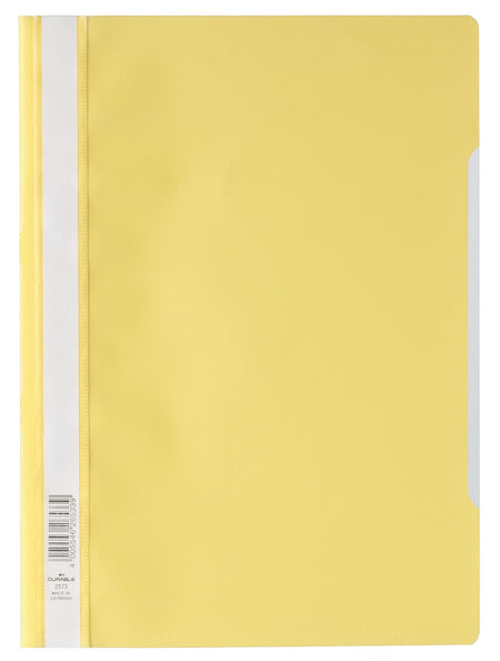 Durable - Quick attacher A4 PP yellow