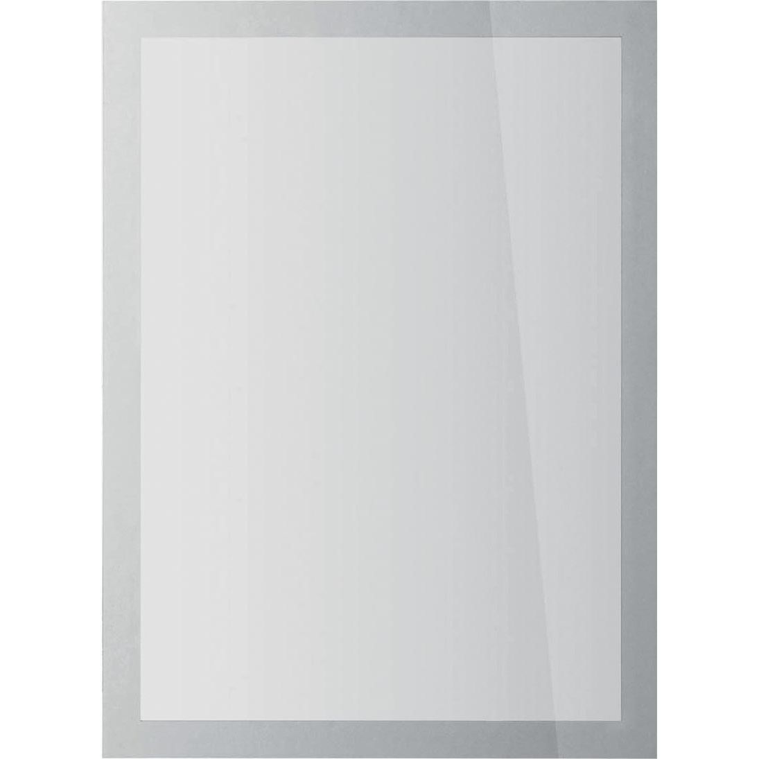 Durable - Duraframe A4 plateado, paquete de 2