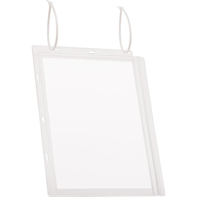 Durevole: copertura impermeabile, con fascette per cavi, formato A4, confezione da 5