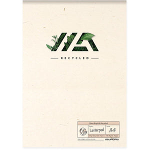 Aurora - Writing pad Shine Bright Recycled A4 50 sheets line 80gr
