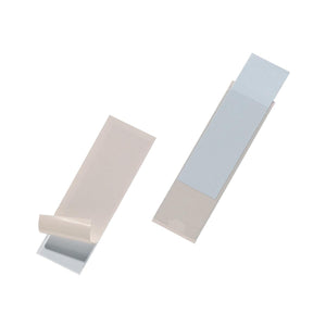 Durable - Dimensions intérieures du Pocketfix 100 x 28 mm, dimensions extérieures 104 x 32 mm