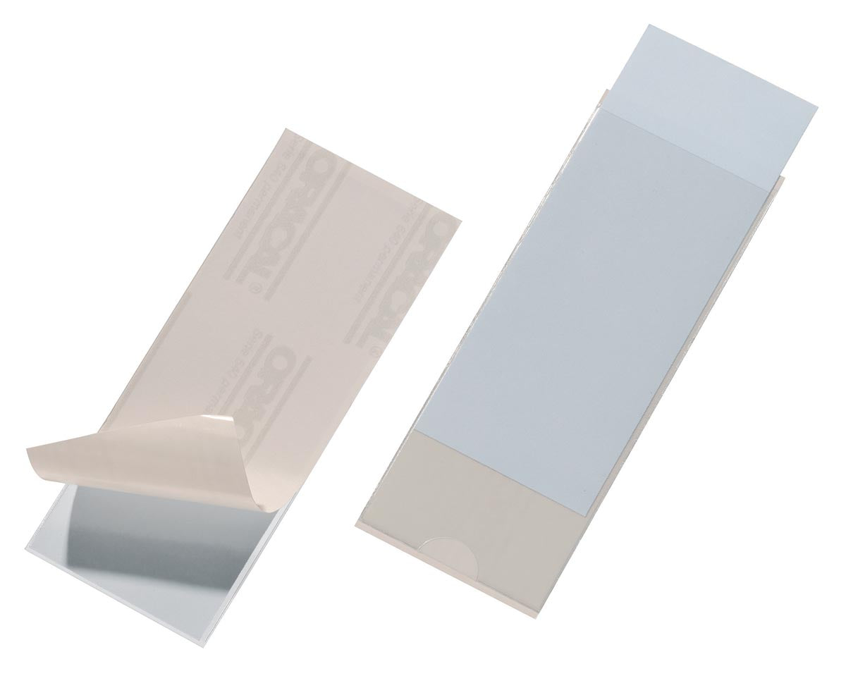 Durable - Pocketfix dimensiones internas 150 x 58 mm, dimensiones externas 154 x 62 mm