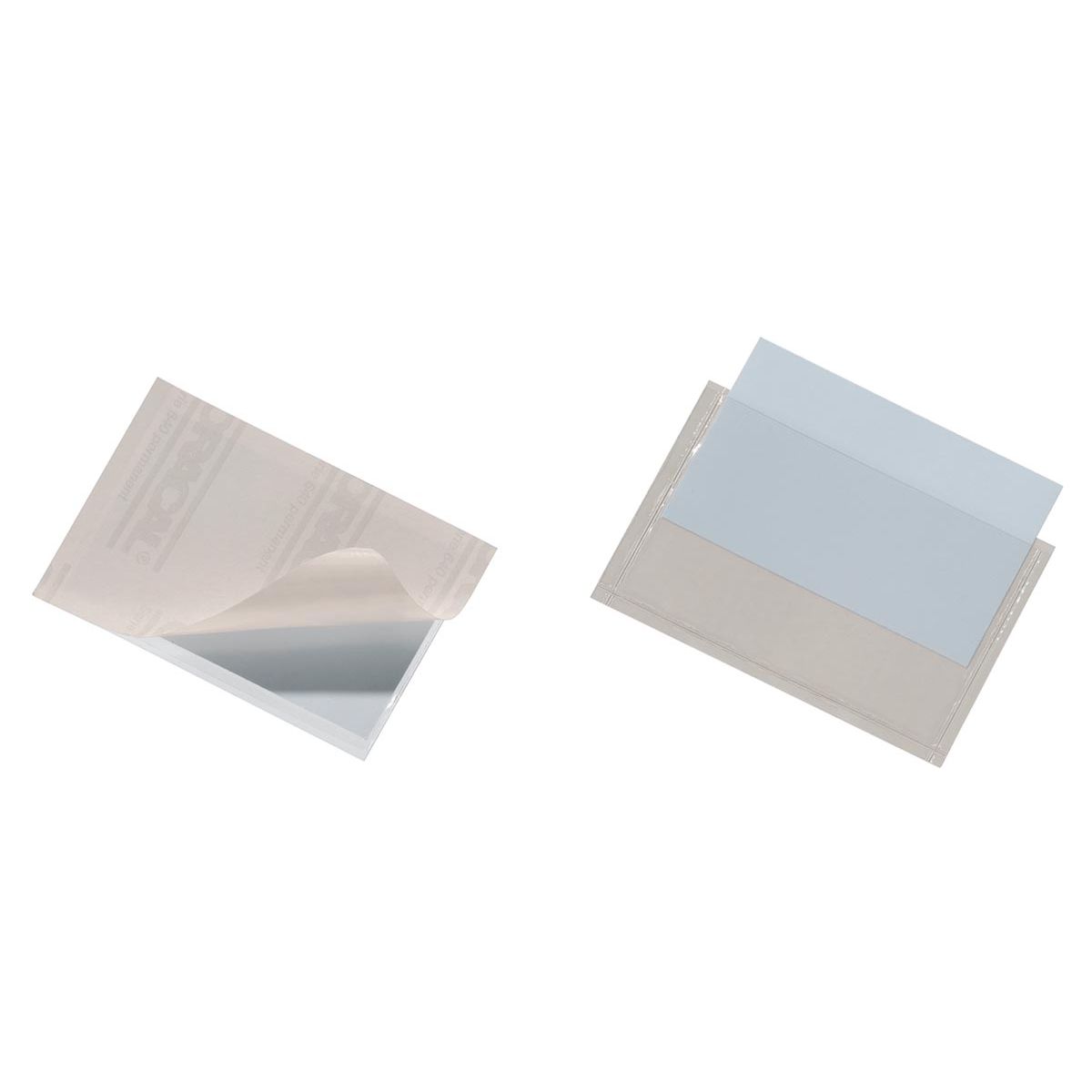 Durable - Boîte Pocketfix de 100 pièces, intérieur 90 x 57 mm
