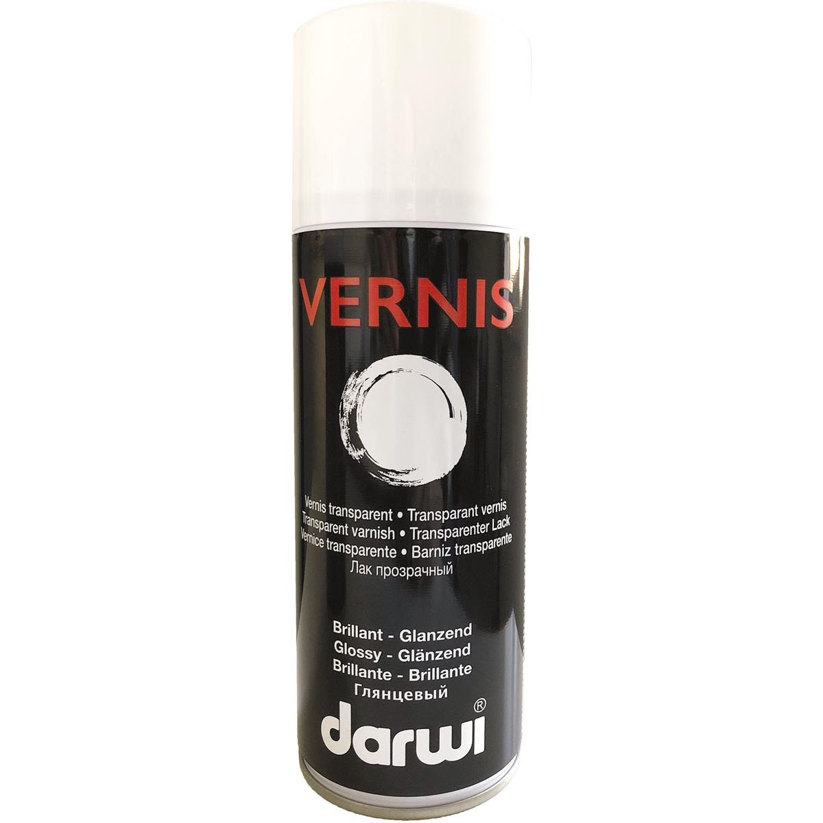 Darwi - Darwi vernis, spuitbus van 400 ml, glanzend