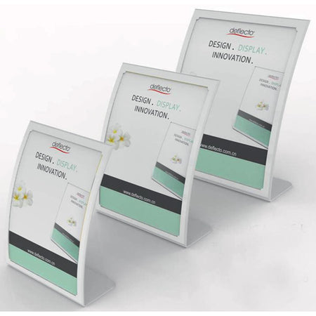 Deflecto - curved brochure holder ft A6