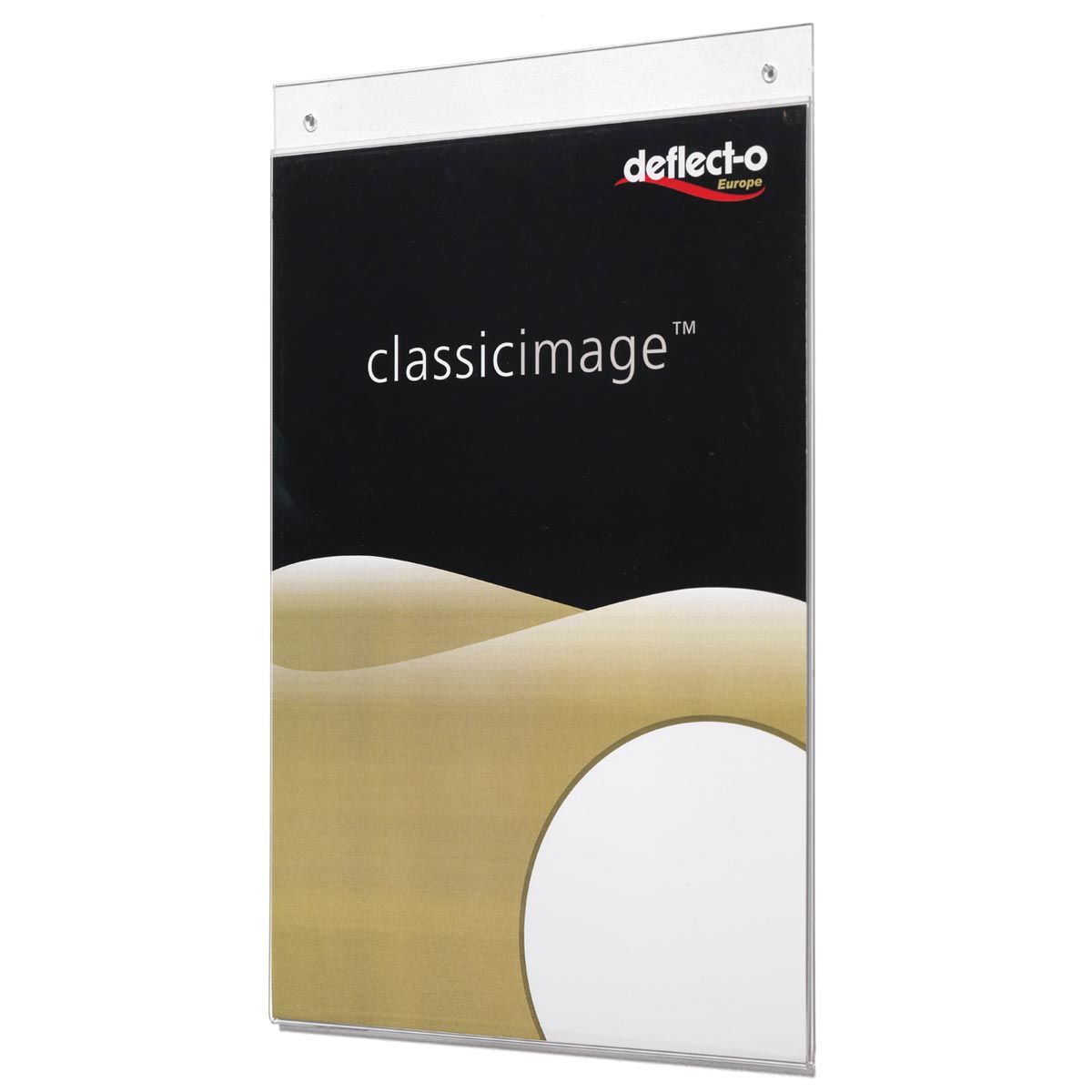 Deflecto - wall brochure holder portrait, ft A4