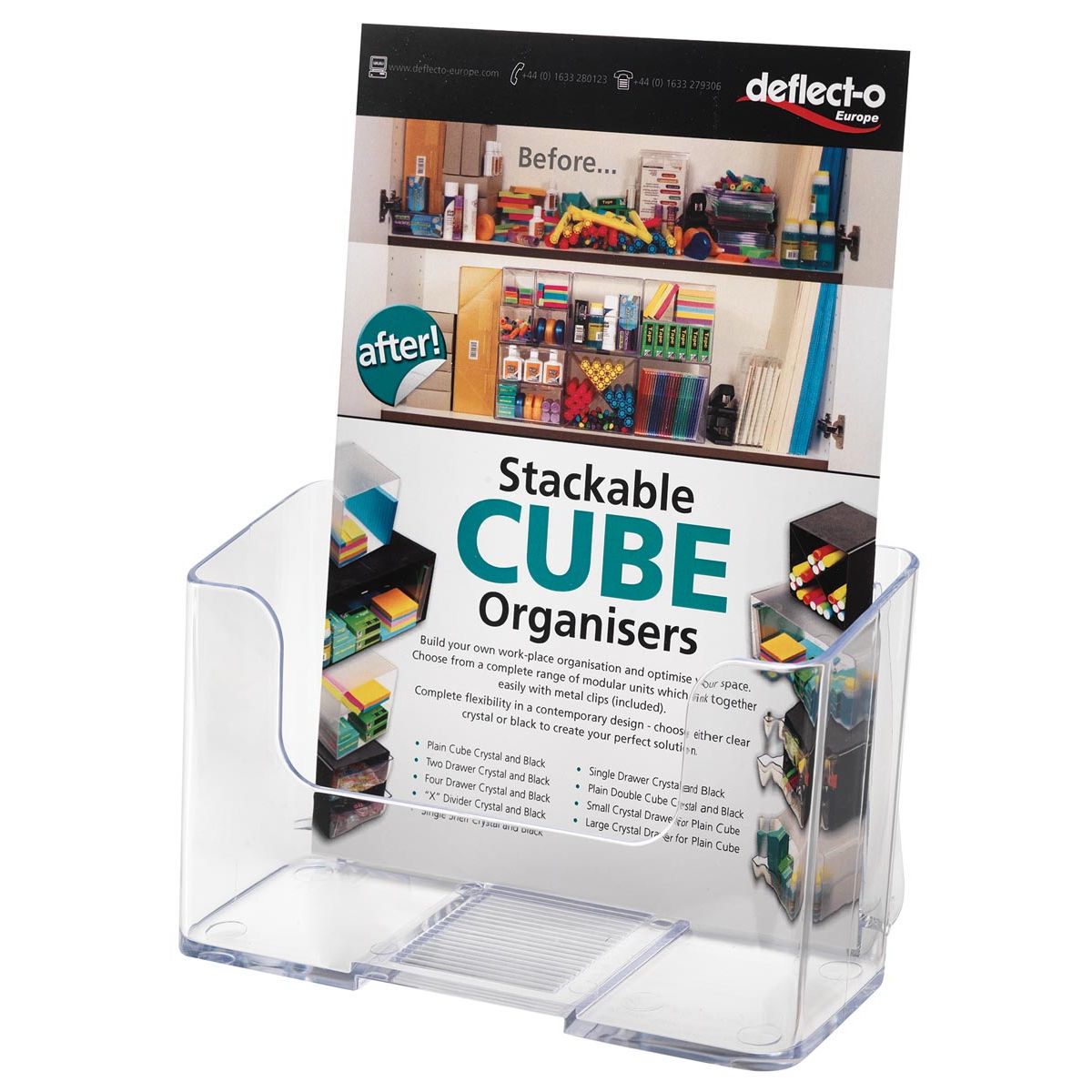 Deflecto - Porte-brochures ft A5