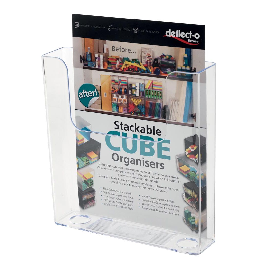Deflecto - porte-brochure A5 portrait