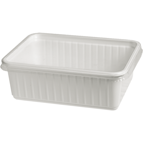 Klika - Bak | PS | 1000 ml | 183x135x63mm | blanc / transparent 150 pièces