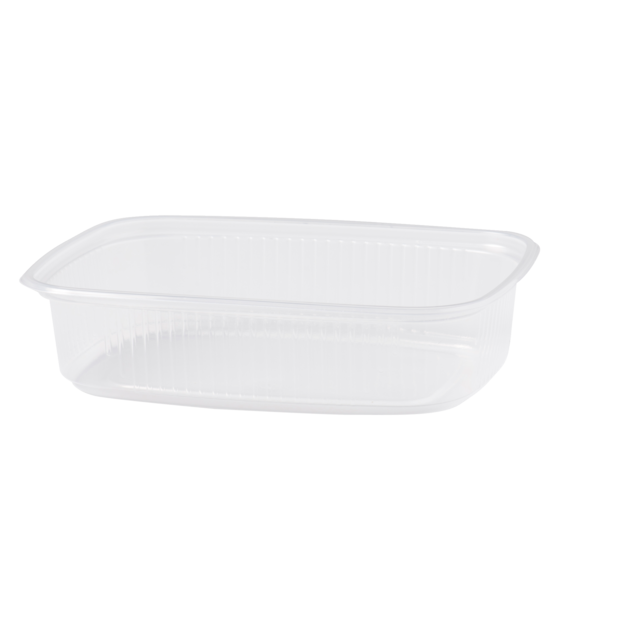 Klika -  Bak | PP | 125ml | saladebak | 108x82x27mm | transparant | 1000 stuks