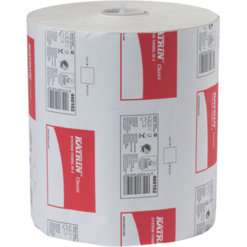 Katrin - Roll-serviette Katrin 2 -yer Medium blanc 160mx209 mm | Box a 6 pièces