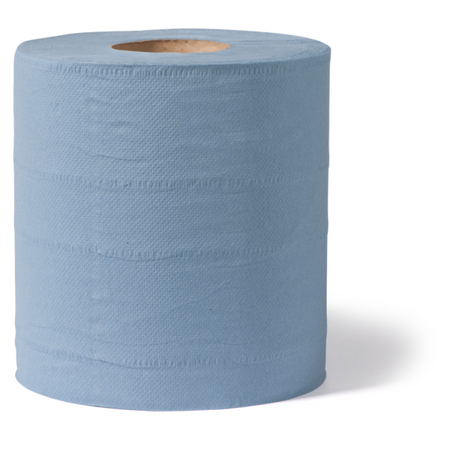 Klika -  Poetspapier | 2-laags | 20cm | 130m | papier | blauw | 6 stuks