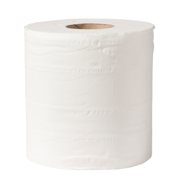 Klika -  Poetspapier | 2-laags | 20cm | 100m | cellulose | wit | 6 stuks