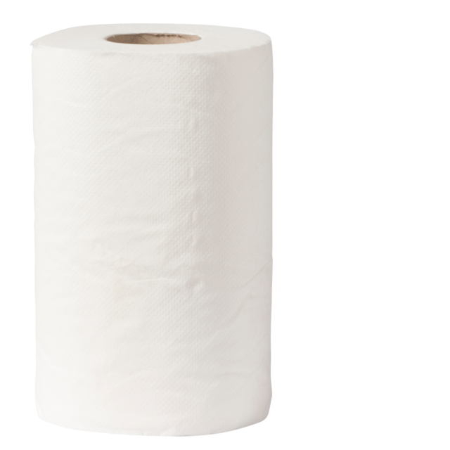 Klika - Cleaning paper | 1-layer | 20cm | 105m | cellulose | white | 12 pieces