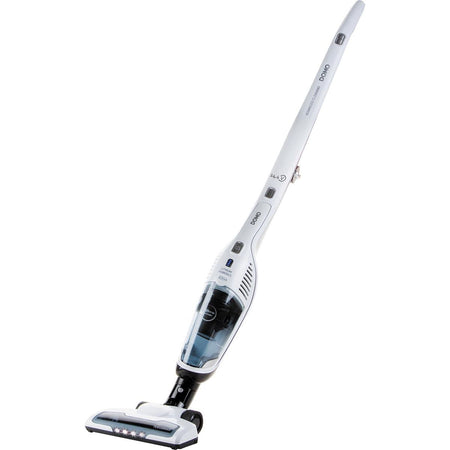 Domo - stick vacuum cleaner 2 in 1 with rechargeable battery, 14.4 V, white