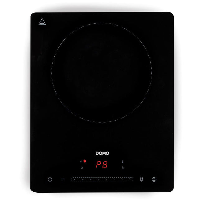 Domo - piano cottura a induzione, 1 fuoco, 2000W, nero