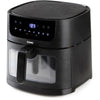 Domo - Heißluftfritteuse Deli-Fryer mit Sichtfenster, 8 l, schwarz