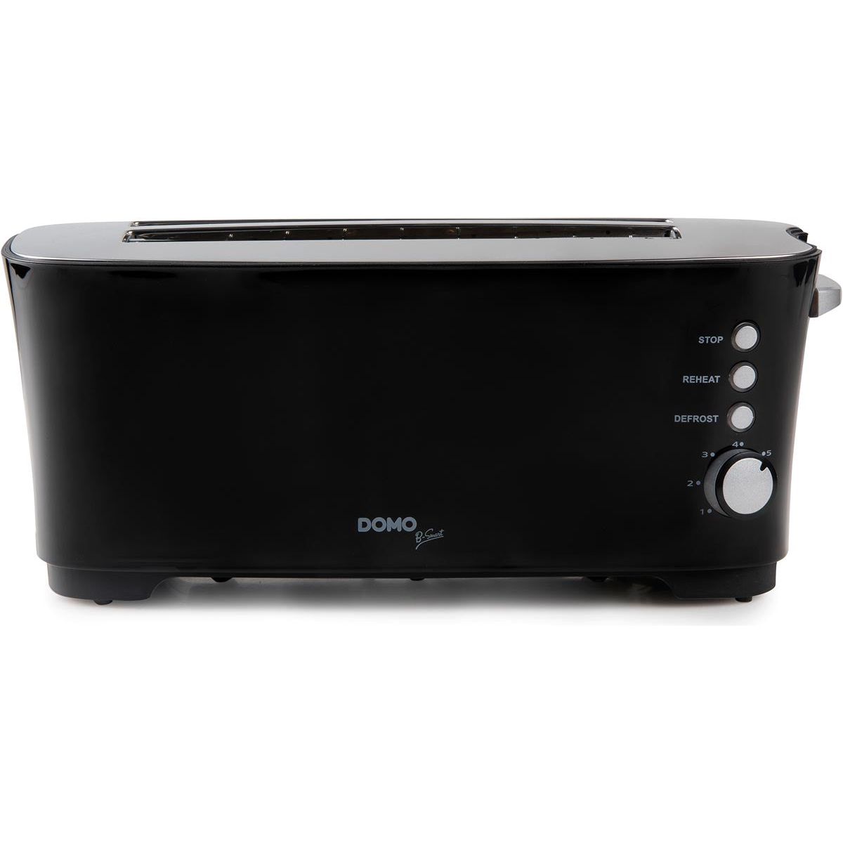 Domo - Domo Toaster B -Smart, für 4 Scheiben Brot, schwarz