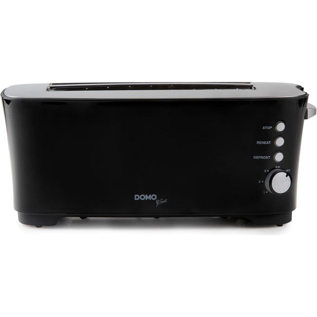 Domo - Domo Toaster B -Smart, pour 4 tranches de pain, noir