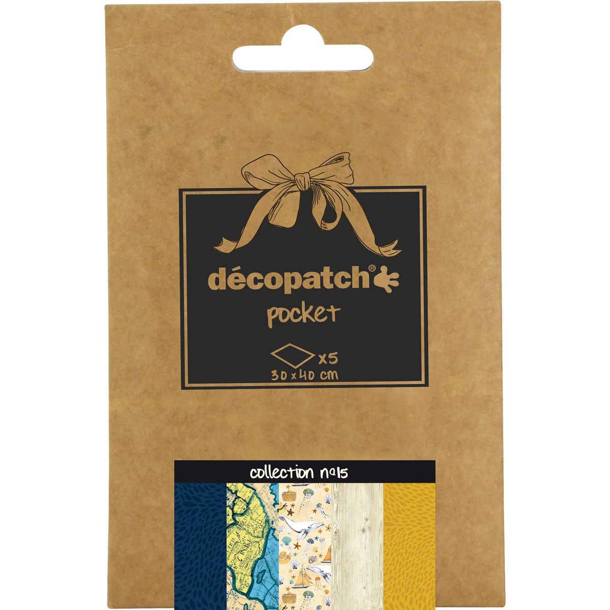 Décopatch -  papier Pocket, nummer 15