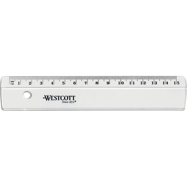 Westcott - plastic lat 15 cm