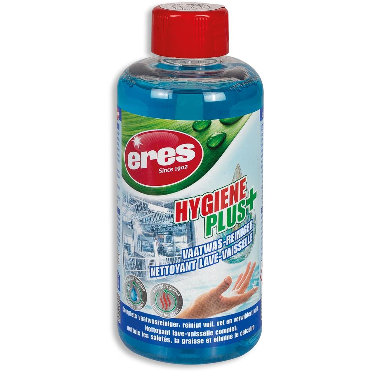 Eres -   Hygiëne Plus+ vaatwasmachine reiniger, fles van 250 ml