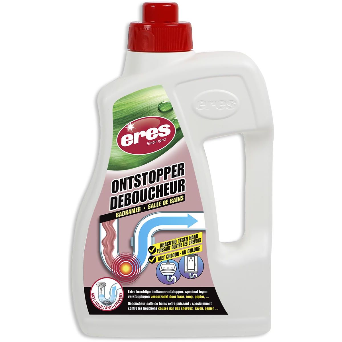 Eres - ERES Badkamer Ontstopper, flacon van 1 l