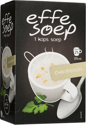 Effe soep -   1-kops, champignon, 175 ml, doos van 21 zakjes