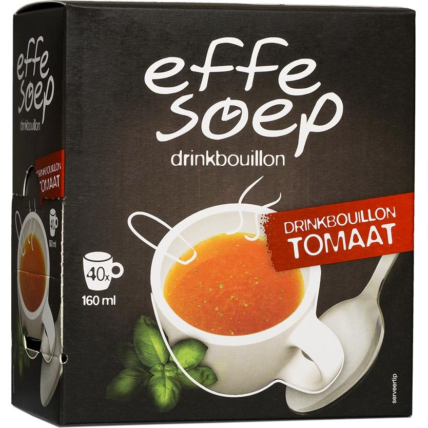 Sopa simple - caldo para beber, tomate, 160 ml, caja de 40 barritas