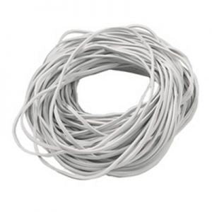 Bindung > Elastisch - Elastisch 80x1,5mm weiß 1 Kilo