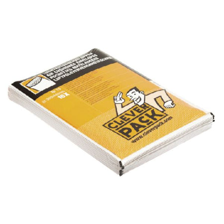 Cleverpack - Busta cuscino d'aria n. 19 320x455mm bianco confezione da 10 pezzi