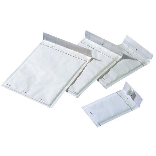Jiffy - Enveloppe coussin d'air n°15 242x275mm blanc 100 pièces