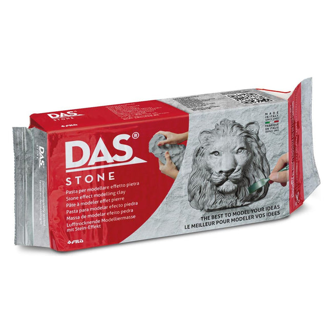 DAS - DAS boetseerpasta stone, pak van 1 kg