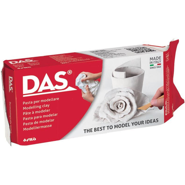 DAS -  Boetseerklei, pak van 1 kg, wit