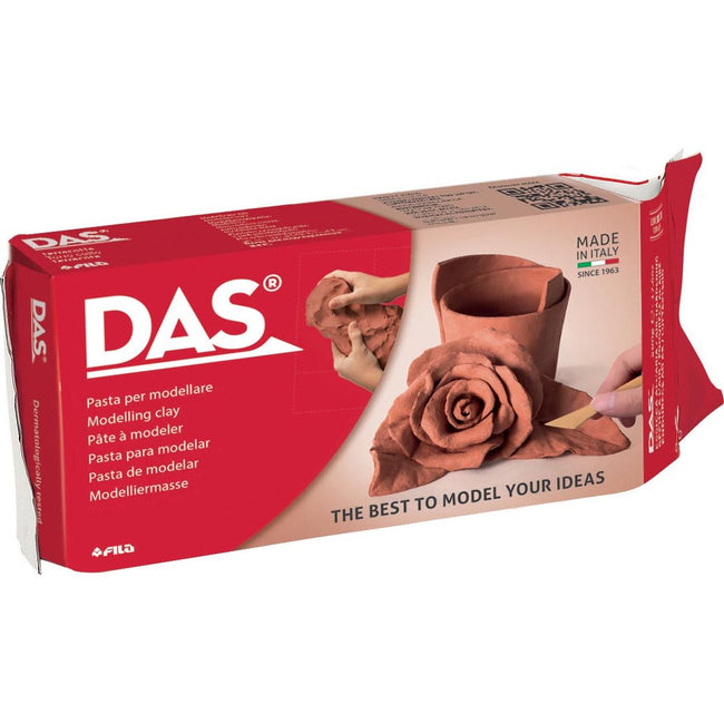DAS - Air-hardening modeling clay 1000 grams terracotta